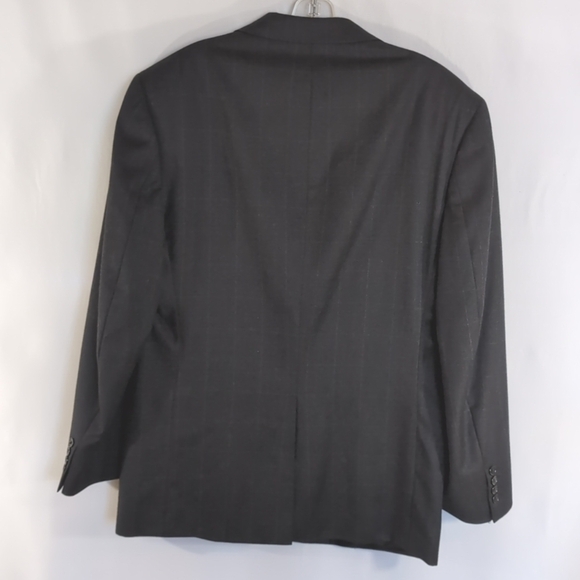 Alan Flusser Saks Fifth Ave Gray Men's Blazer Sports Jacket - 41 Regular - Picture 2 of 6